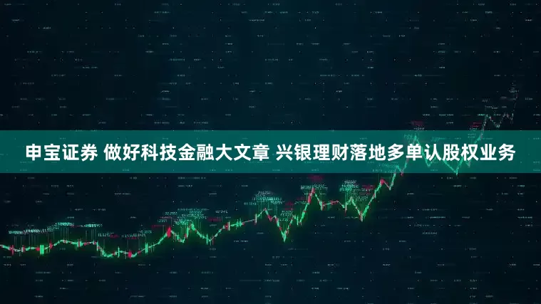 申宝证券 做好科技金融大文章 兴银理财落地多单认股权业务