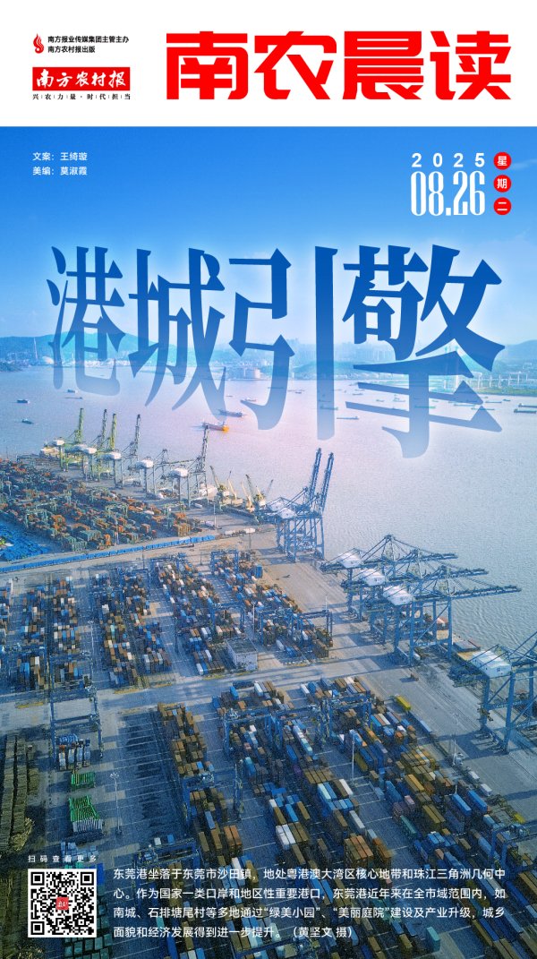 盈富配资 南农晨读丨港城引擎