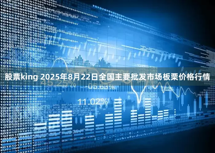股票king 2025年8月22日全国主要批发市场板栗价格行情